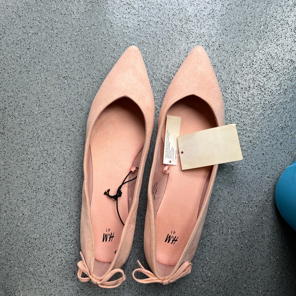 H&M ballerina shoes brand new UK 8 41 - Picture 1 of 2